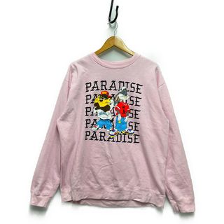 PARADISE NYC パラダイス Looney Tunes ルーニーチューンズ スウェット ピンク サイズXL 正規品 / B4383(スウェット)