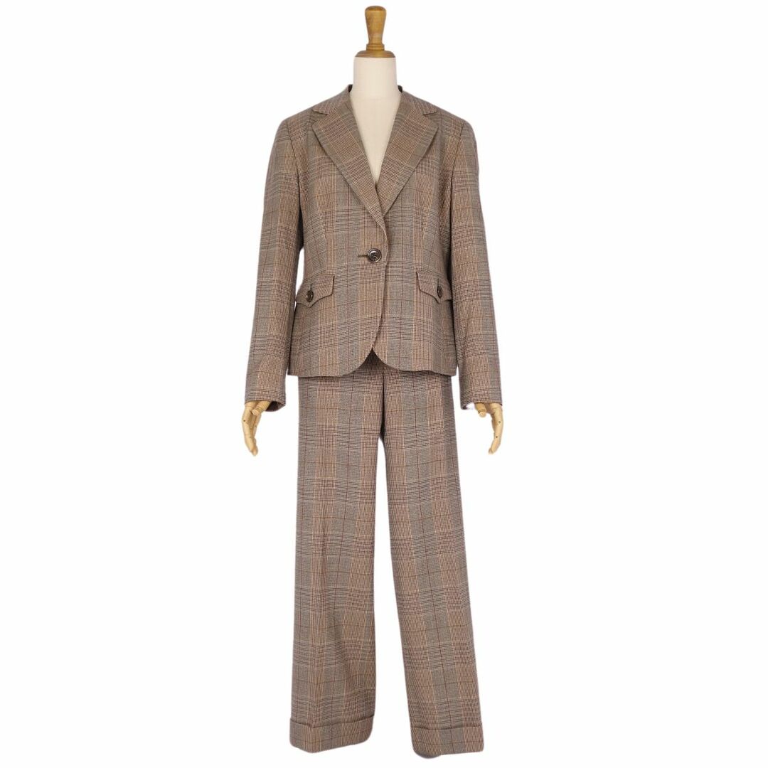 バーバリー ロンドン BURBERRY LONDON セットアップ パンツスーツ ジャケット スラックス チェック柄 レディース 44(L相当) ブラウン | フリマアプリ ラクマ バーバリー ロンドン BURBERRY LONDON セットアップ パンツスーツ ジャケット スラックス チェック柄 レディース 44(L相当) ブラウン | フリマアプリ ラクマ