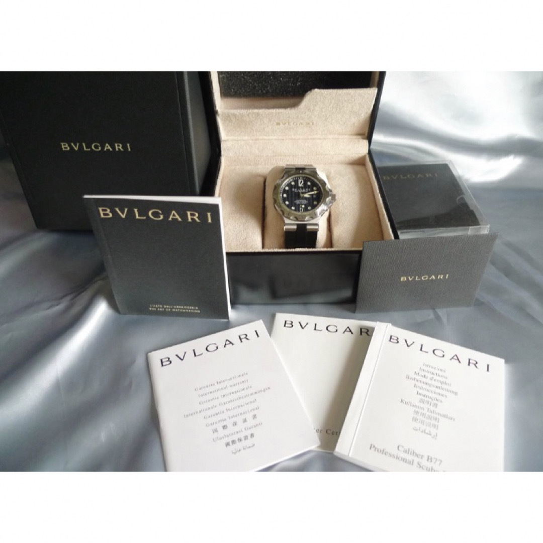 正規品　ブルガリ　ディアゴノ　スクーバ　BVLGARI