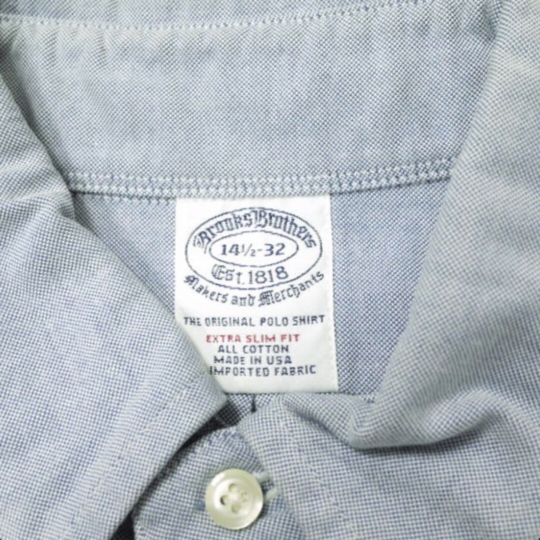 新品 BrooksBrothers ボタンダウンシャツ MADE IN USA