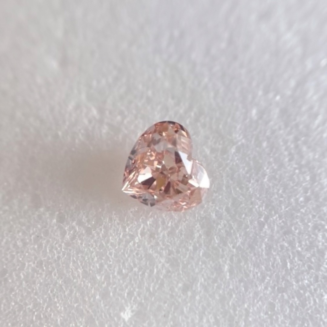 0.155ct SI-1 天然ピンクダイヤモンドルースFANCY PINK 個数限定販売
