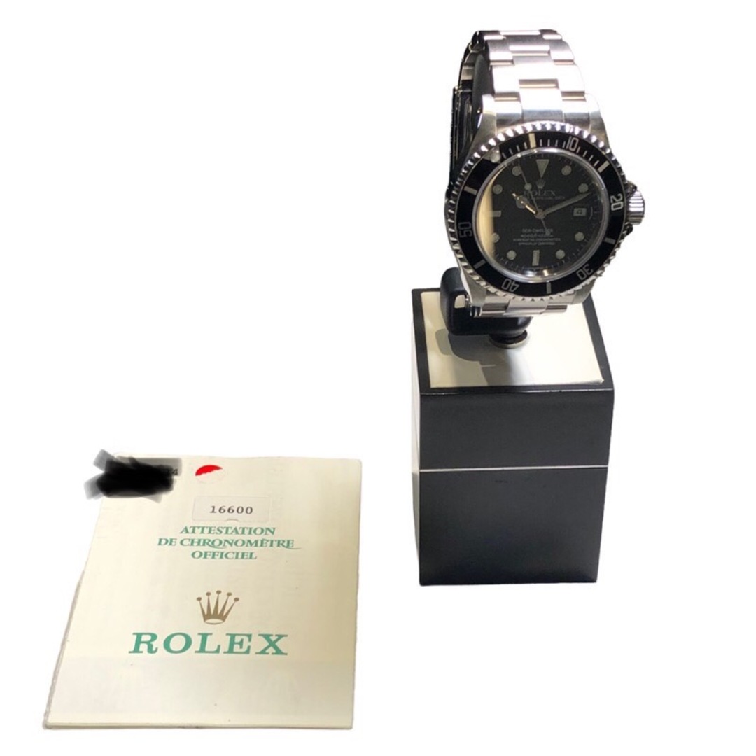 ROLEX - ロレックス ROLEX シードゥエラー 16600 SS メンズ 腕時計の ...