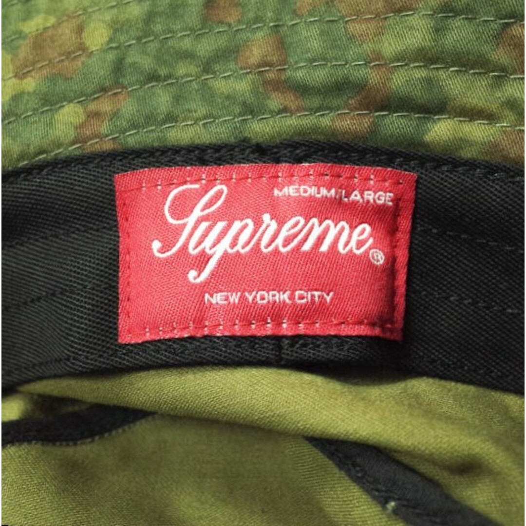 SUPREME シュプリーム 23AW Military Boonie ミリタリーブーニー M/L Flecktarn Camo WEEK1  ボックスロゴ バケットハット 帽子【新古品】【中古】【SUPREME】