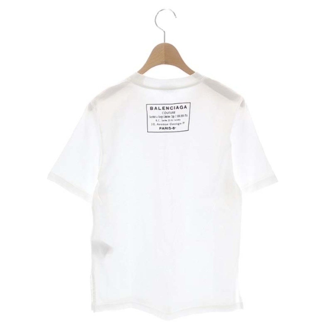Balenciaga - バレンシアガ バックロゴ スリットTシャツ カットソー