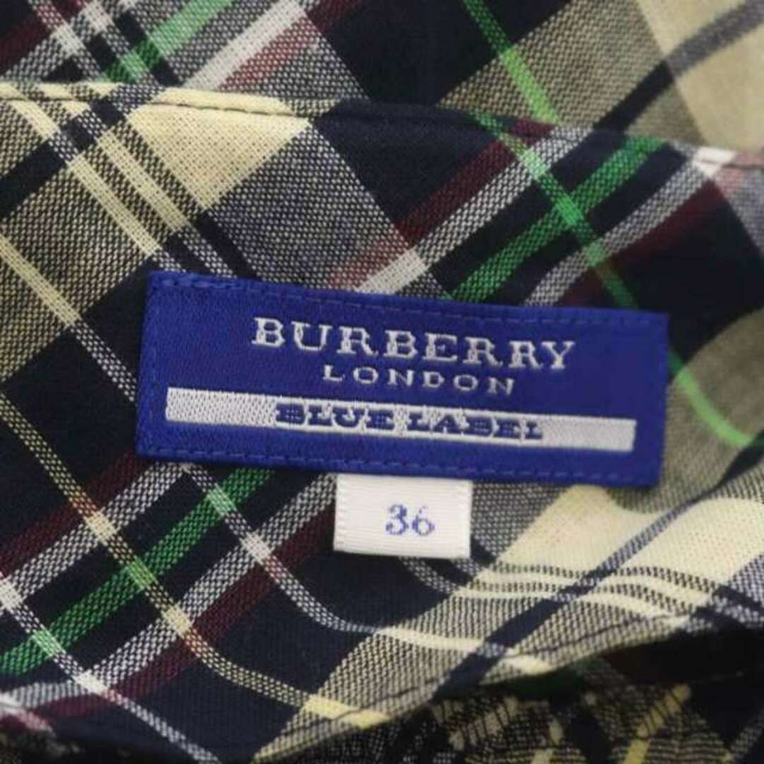 BURBERRY BLUE LABEL - バーバリーブルーレーベル チェック ワンピース ...