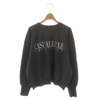 AMERICANA - アメリカーナ CASUAL LUXEロゴクルーネックプルオーバー ...