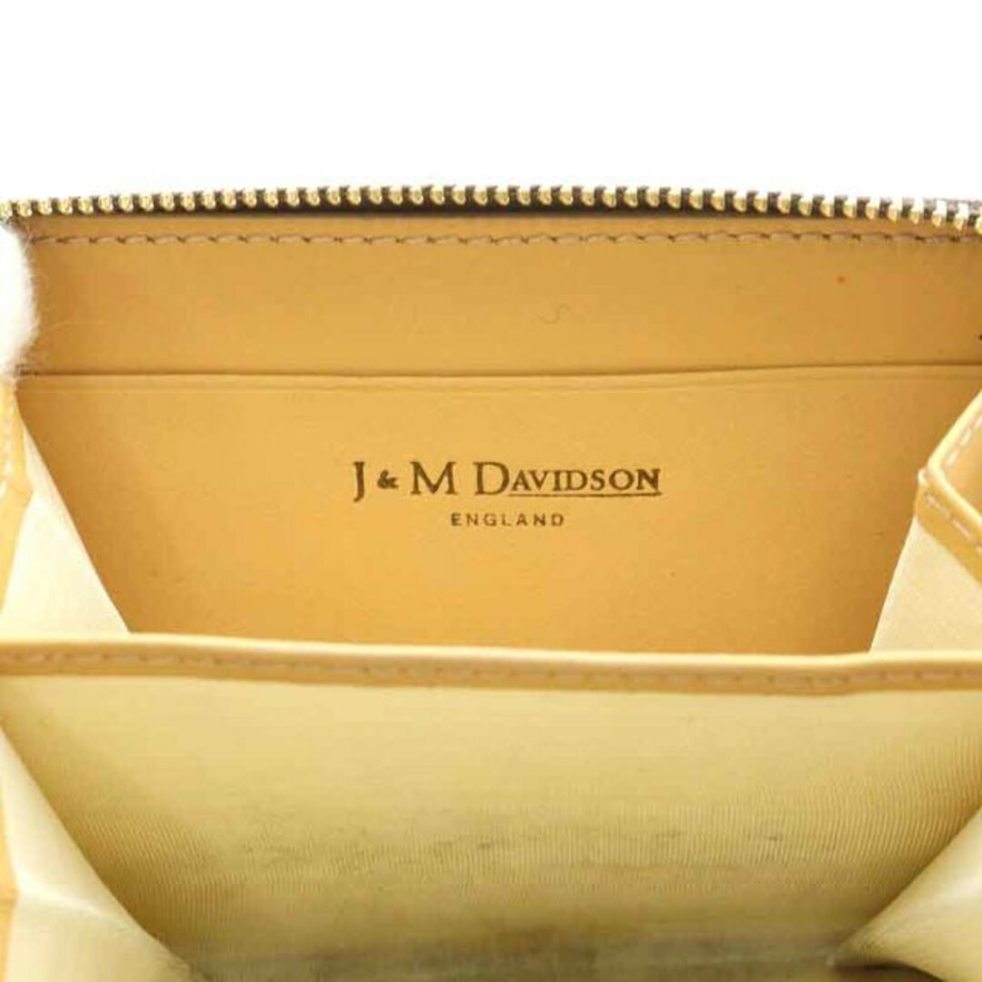 J&M Davidson 財布 小銭入れ コインケース カードケース レザー 紺