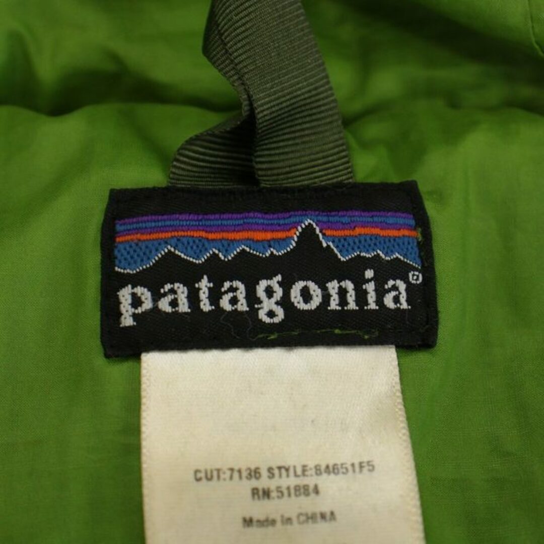 Patagonia 05年製 ダウンパーカ ジャケット XL ブライトグリーン
