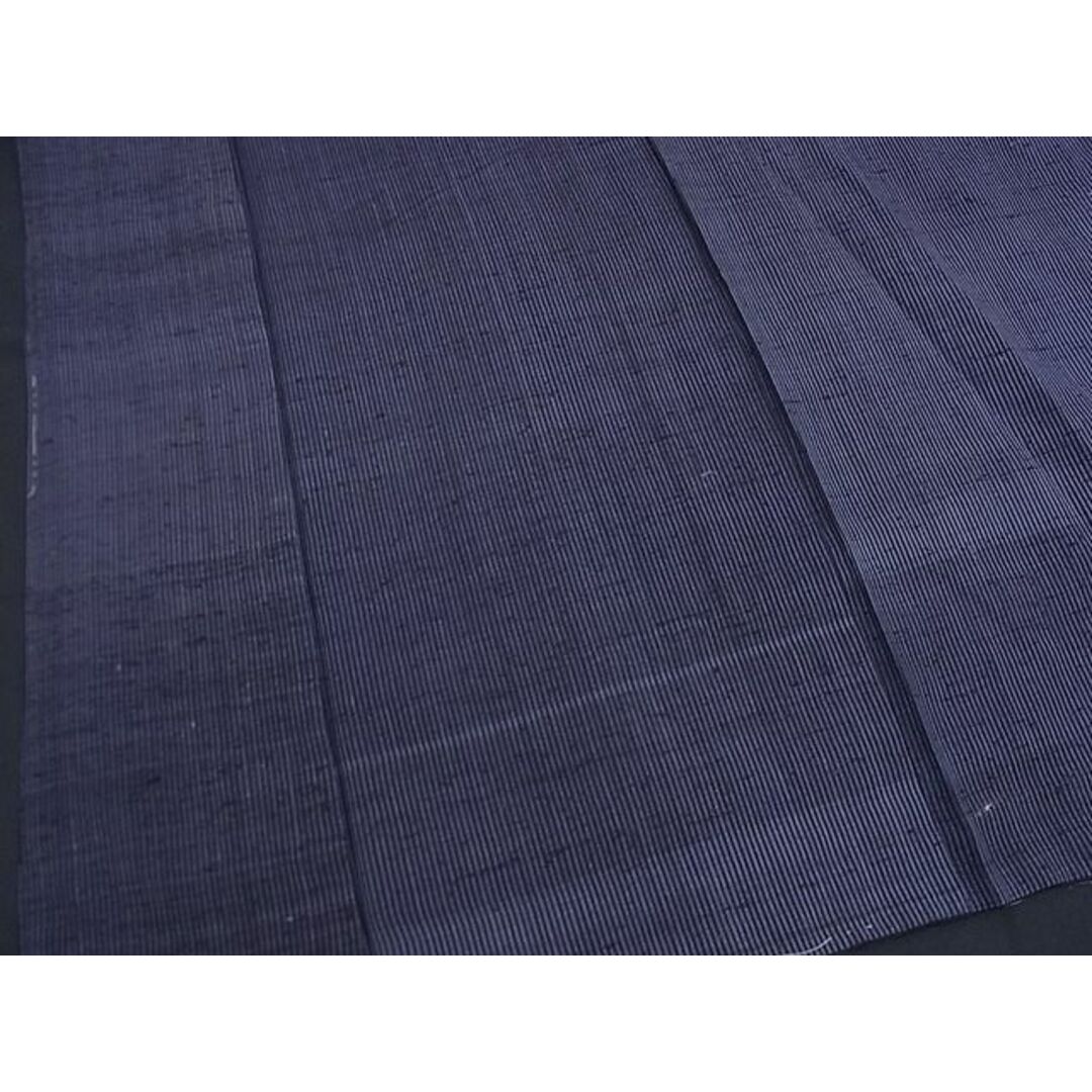 平和屋野田店■男性　紬　縞　逸品　n-je3261 メンズの水着/浴衣(着物)の商品写真
