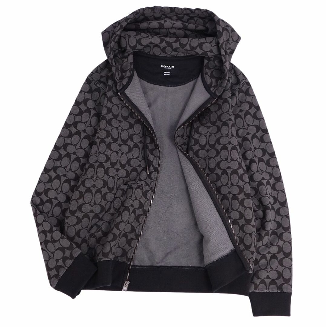 COACH - 美品 コーチ COACH スウェット パーカー ジップアップ COACH - 美品 コーチ COACH スウェット パーカー ジップアップ