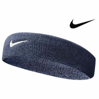 ナイキ(NIKE)のNIKE(ナイキ) スウォッシュ ヘッドバンド オブシージアン/ホワイト(バスケットボール)