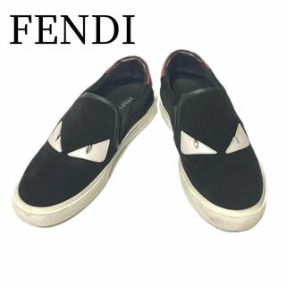 【新品未使用】FENDI モンスター スリッポン 37