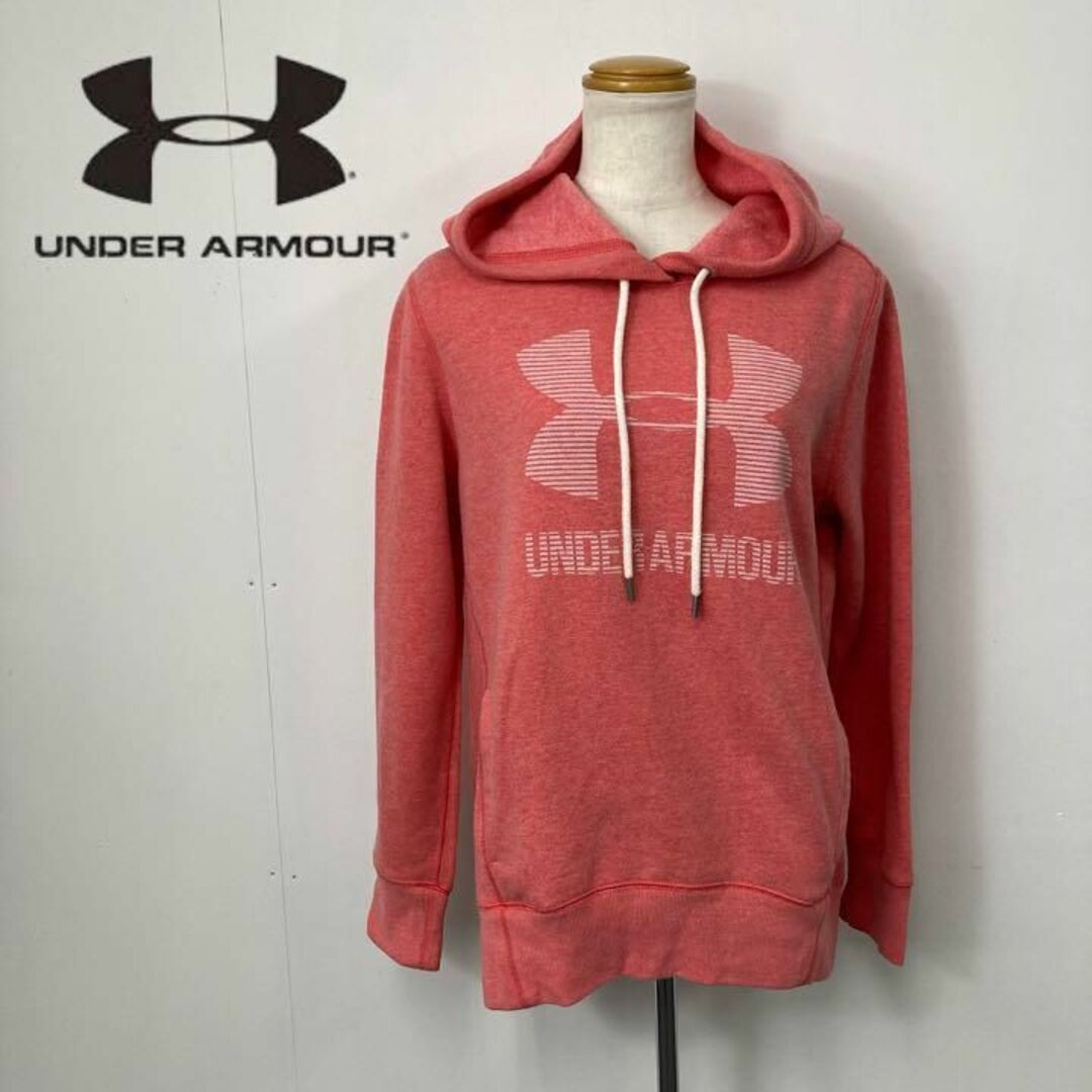 UNDER ARMOUR(アンダーアーマー)のUNDER ARMOUR プルオーバーパーカー サイズSM レディースのトップス(パーカー)の商品写真