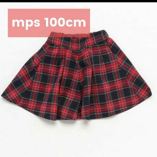 エムピーエス(MPS)のmps チェック　スカート風パンツ(スカート)