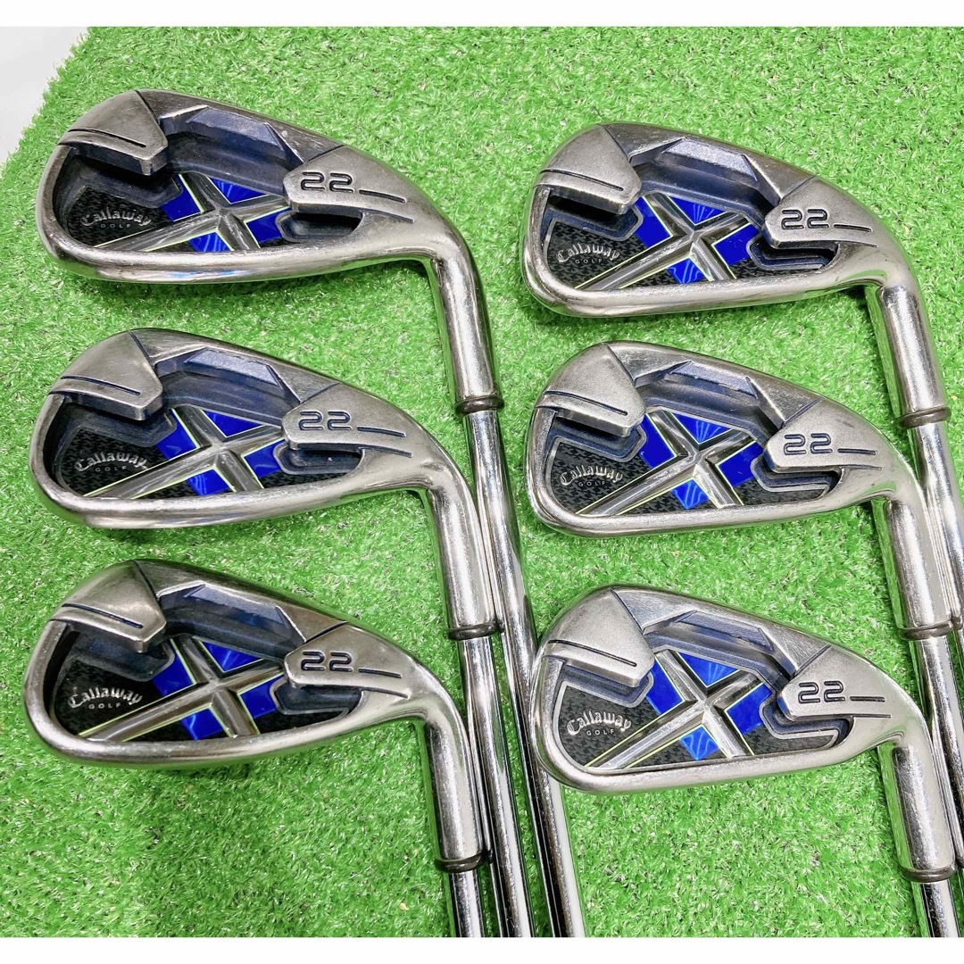 【美品】Callaway キャロウェイ X22 アイアンセット