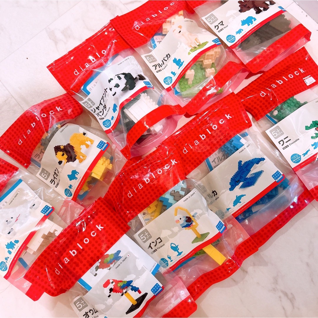 Kawada - ダイヤブロック まとめ売り 9個 ナノブロック カワダ LEGO