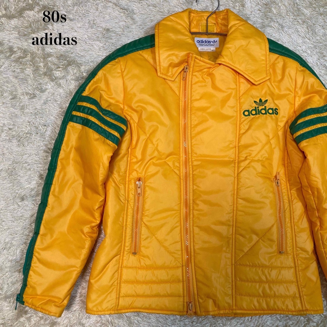 【超希少】80s  adidas  アディダス  ライダース  ジャケット