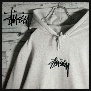 STUSSY - 【人気デザイン】ステューシー☆センター刺繍ビッグロゴ入 ...