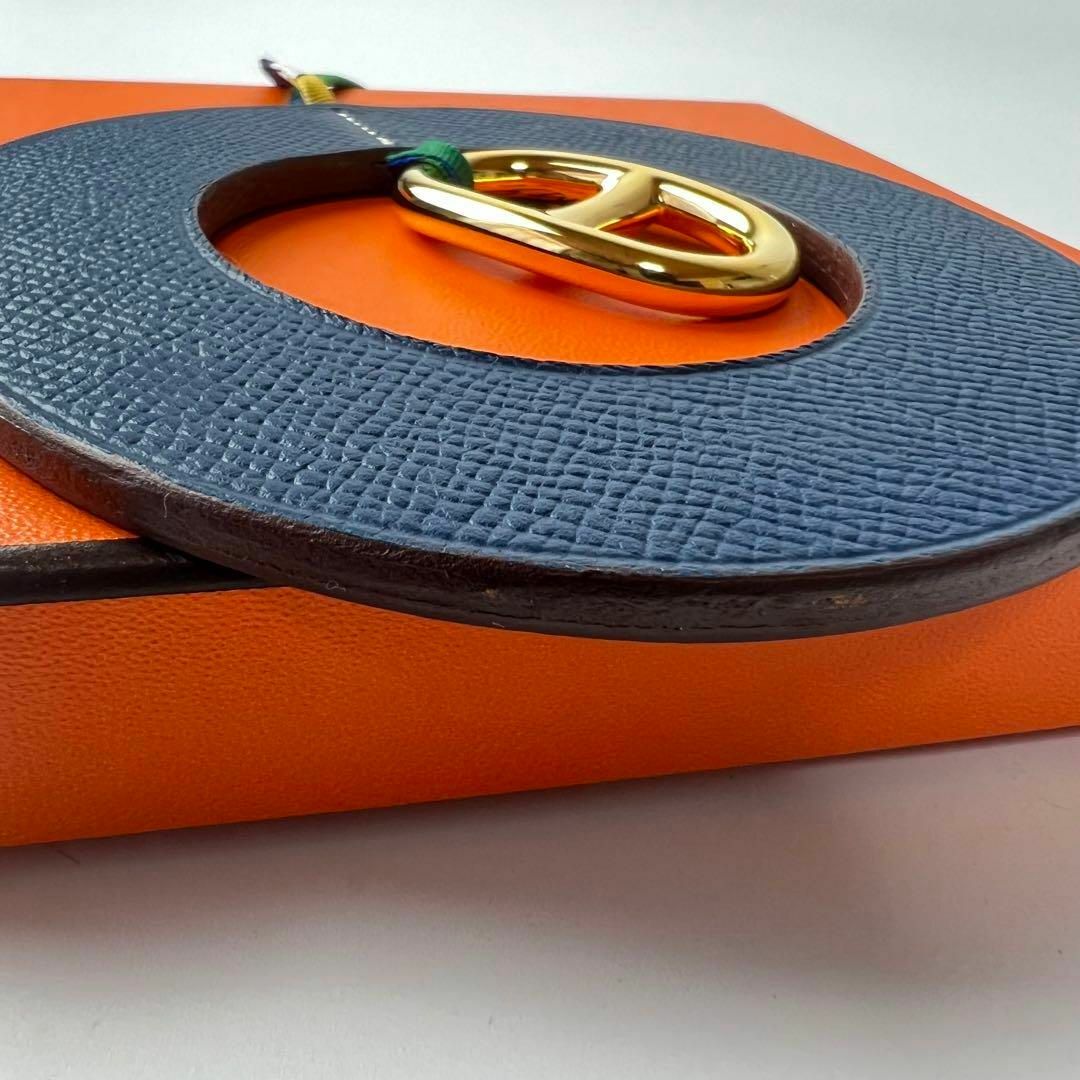 未使用 エルメス HERMES プティアッシュ シェーヌダンクル バッグチャーム-