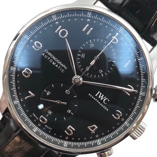 インターナショナルウォッチカンパニー(IWC)の　インターナショナルウォッチカンパニー IWC ポルトギーゼ クロノグラフ IW371609 SS メンズ 腕時計(その他)