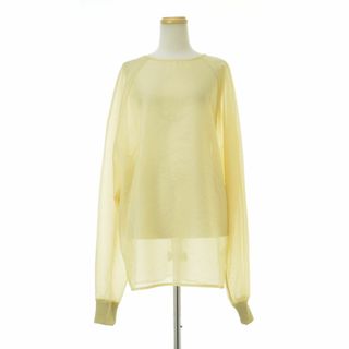 【CITYSHOP】23SS BRIGHT ORGANDIE 長袖ブラウス(シャツ/ブラウス(長袖/七分))