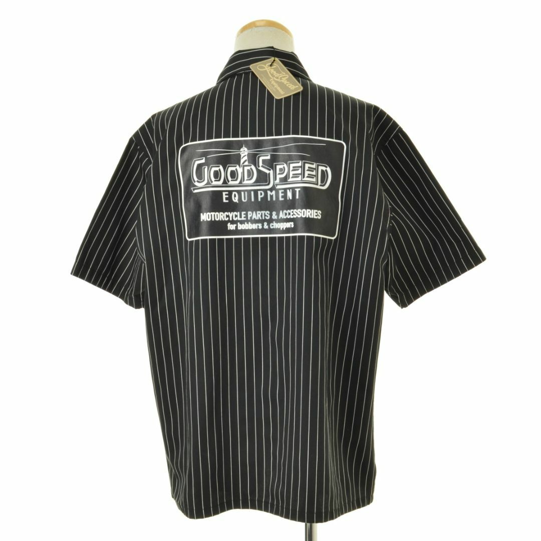 【GOODSPEEDequipmet】ストライプワークシャツ半袖シャツ メンズのトップス(シャツ)の商品写真
