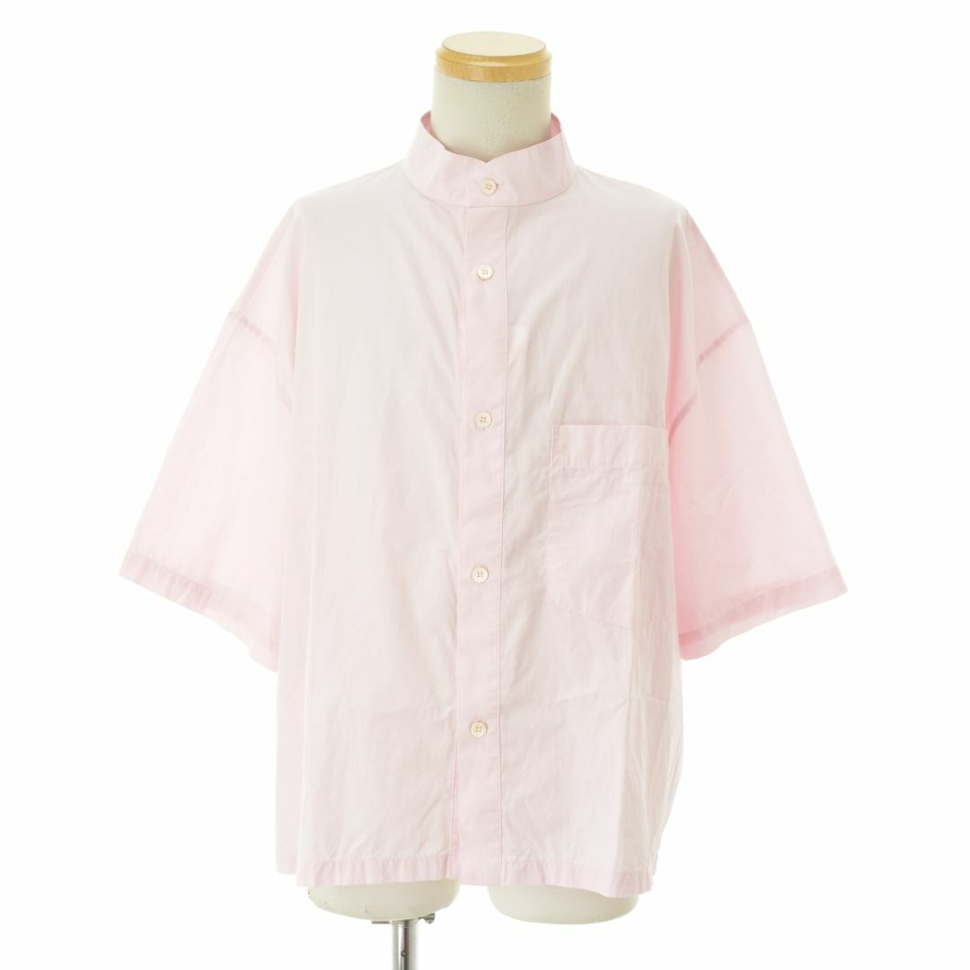 【HEDMAYNER】H/S STAND COLLAR SHIRT シャツのサムネイル