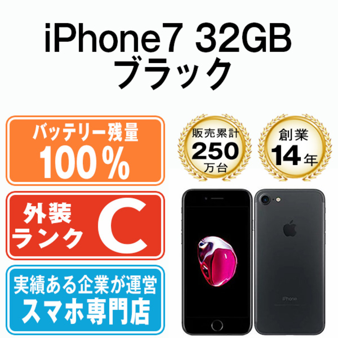 14500円 32GB iPhone ip7mtm455a 【送料無料】 7 iPhone7 ブラック