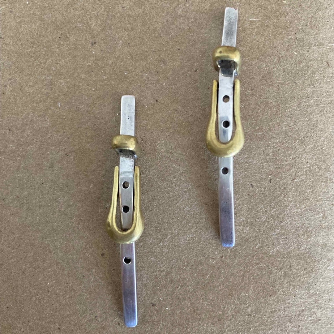 Vintage Mexico Silver925 ベルト ピアス-