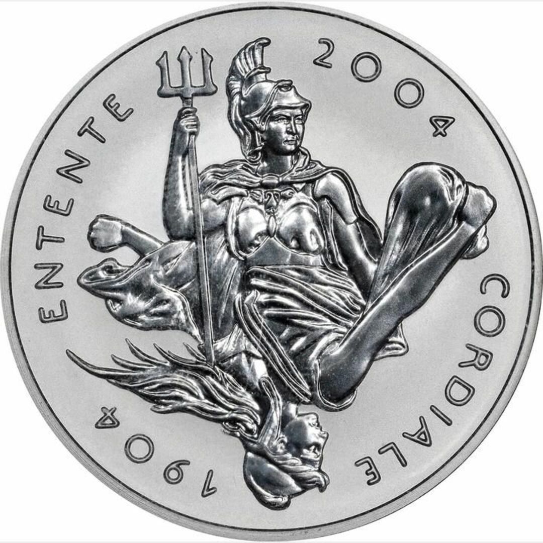 【PF68】2004年発行コルディアーレ協商100 周年記念プラチナ貨