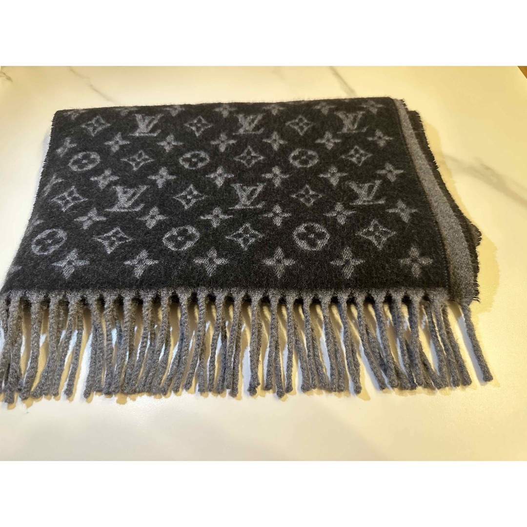 LOUIS VUITTON(ルイヴィトン)の【LOUIS VUITTON マフラー】ルイ･ヴィトン メンズのファッション小物(マフラー)の商品写真