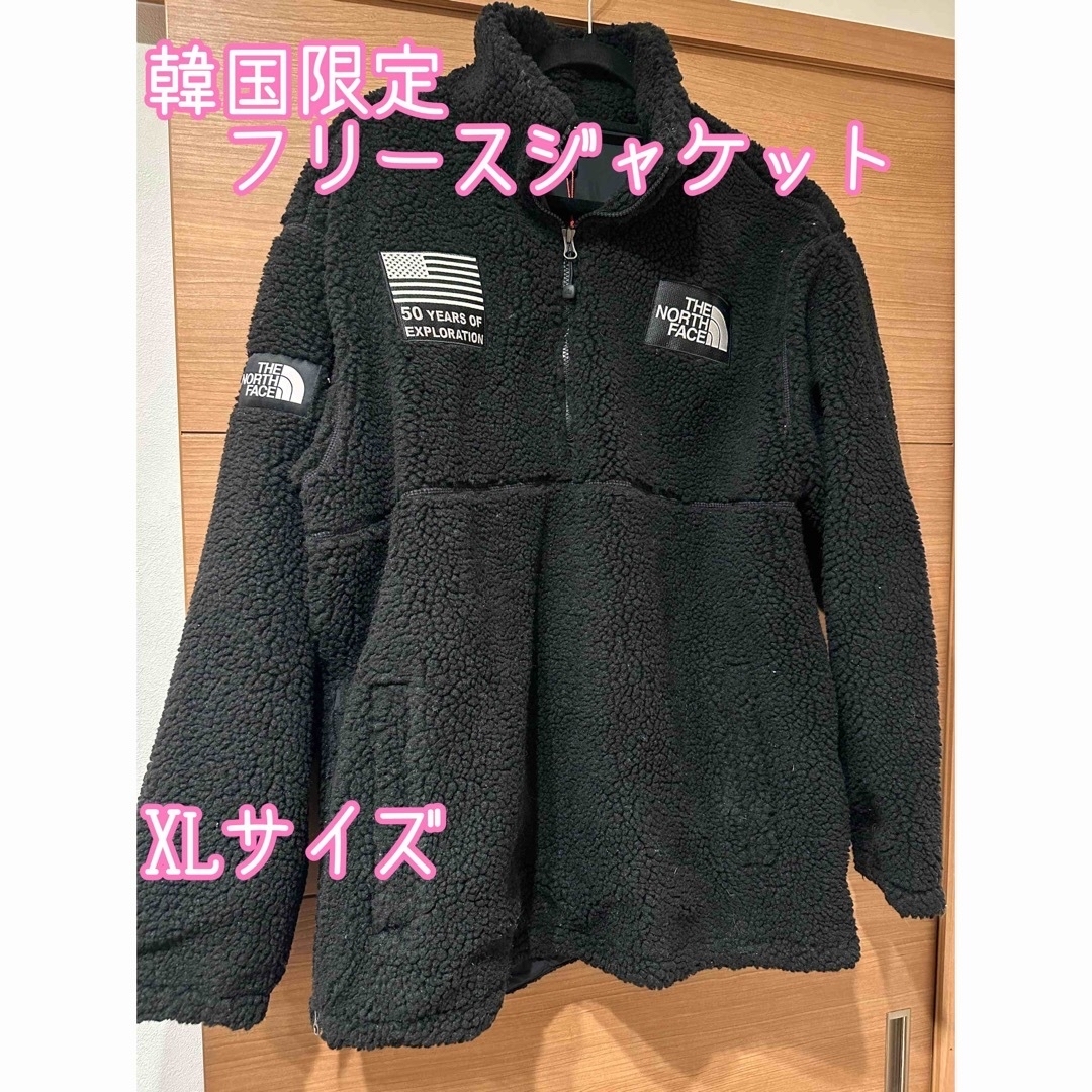 韓国限定 1点のみ The North Face リモフリースMサイズ ブラック