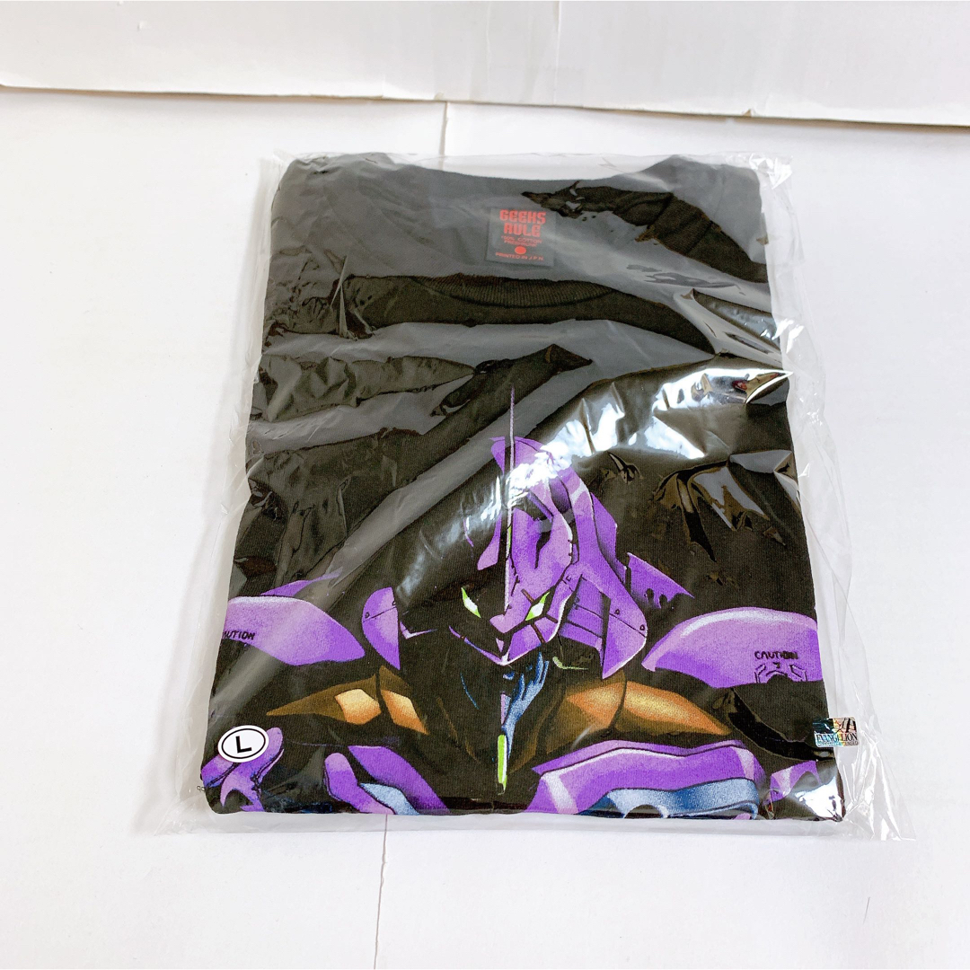 NEON GENESIS EVANGELION×GEEKS tee L