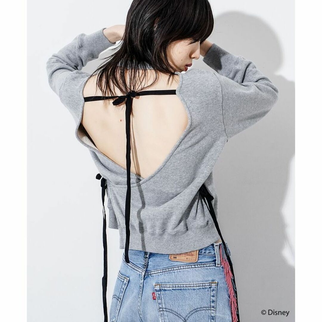 FACETASM(ファセッタズム)のFACETASM MICKEY SWEAT WITH OPEN-BACK レディースのトップス(トレーナー/スウェット)の商品写真