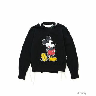 ファセッタズム(FACETASM)のFACETASM MICKEY SWEAT WITH OPEN-BACK(トレーナー/スウェット)