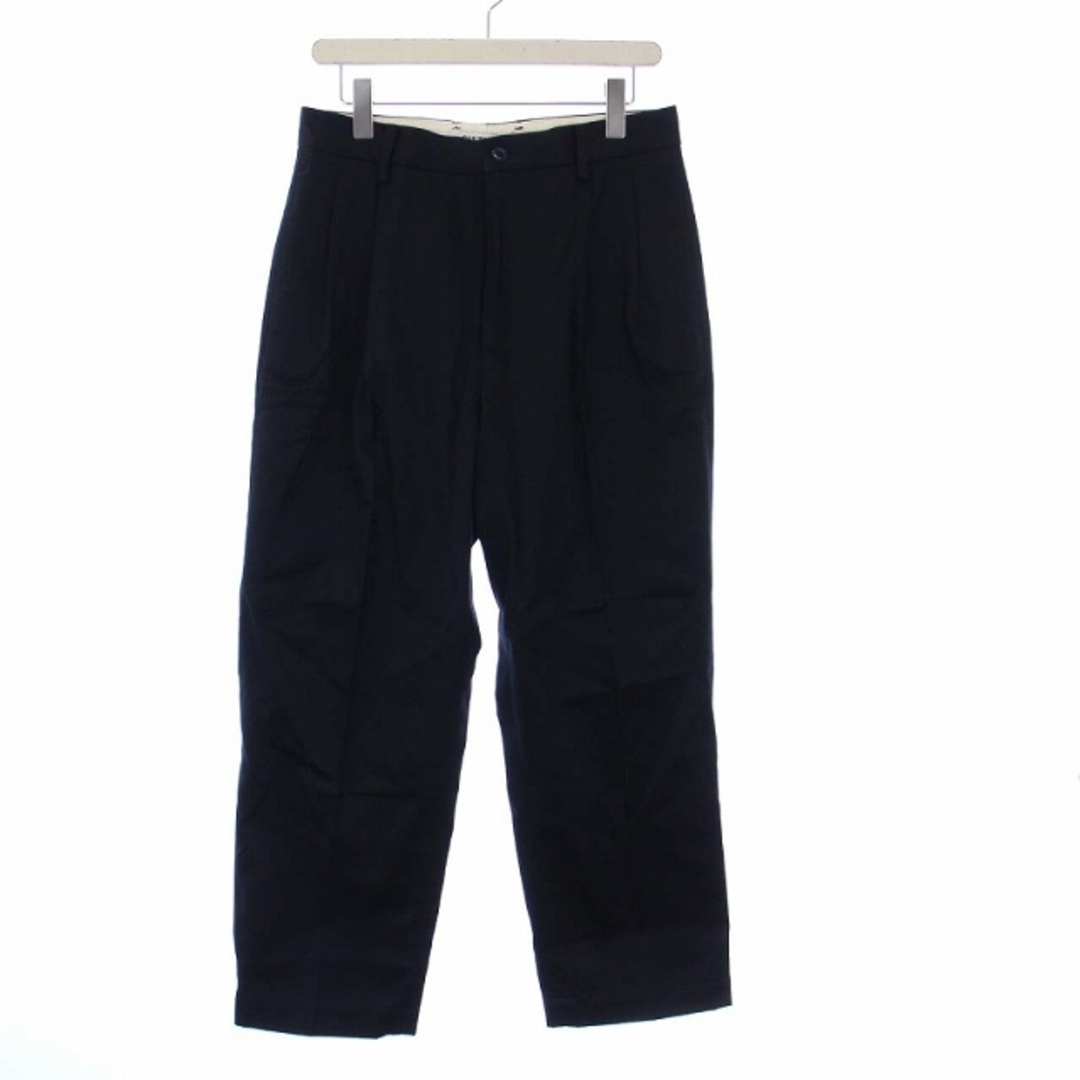 WACKOMARIA DOUBLE PLEATED CHINO TROUSERS