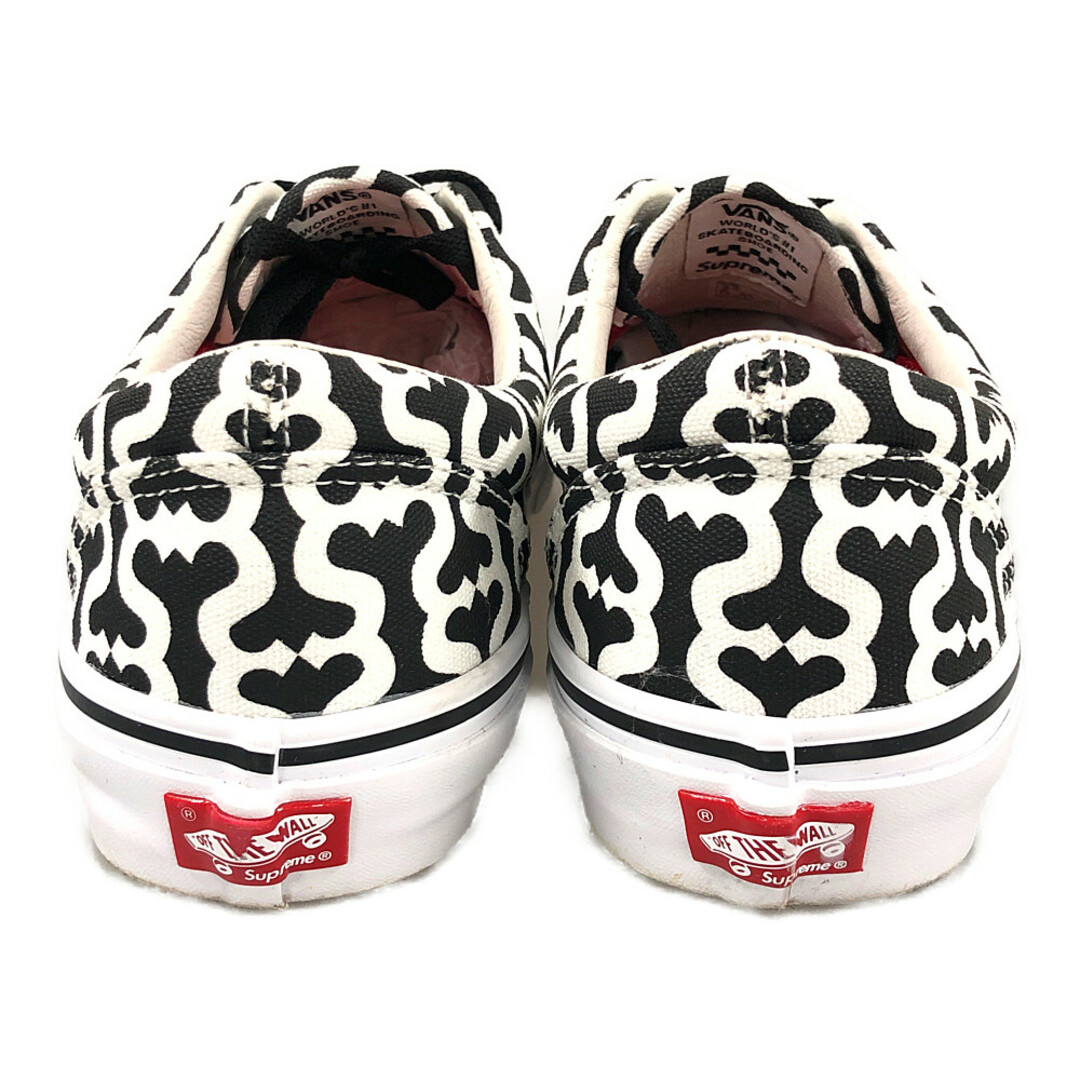 VANS バンズ × SUPREME シュプリーム 品番 VN0A5KRV5XH Skate Era スニーカー シューズ スニーカー 黒×白 サイズUS9=27cm 正規品 / 32265