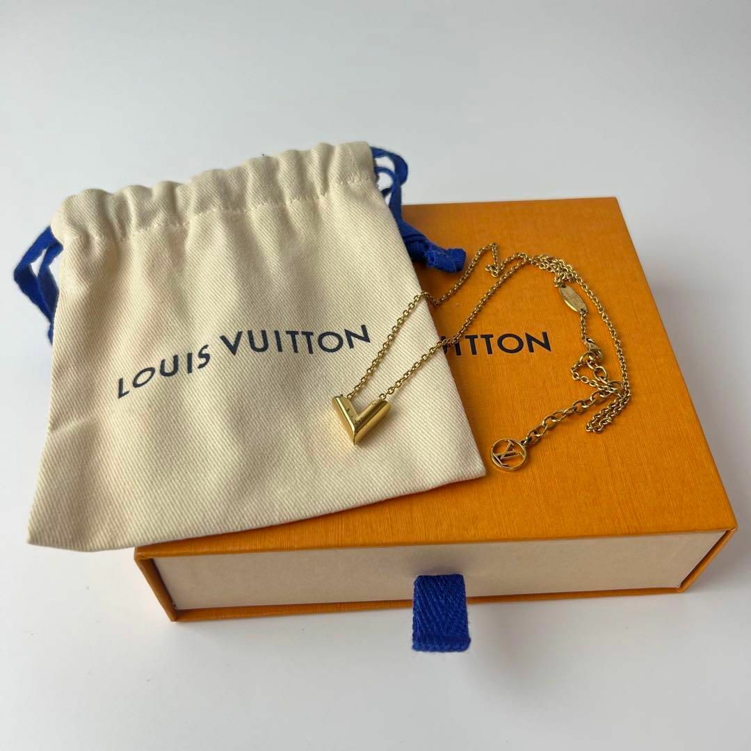ルイ ヴィトン LOUIS VUITTON エッセンシャルV ネックレス-