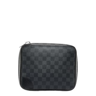 Shop Louis Vuitton DAMIER GRAPHITE 2021 SS 3 Watch Case (N41137