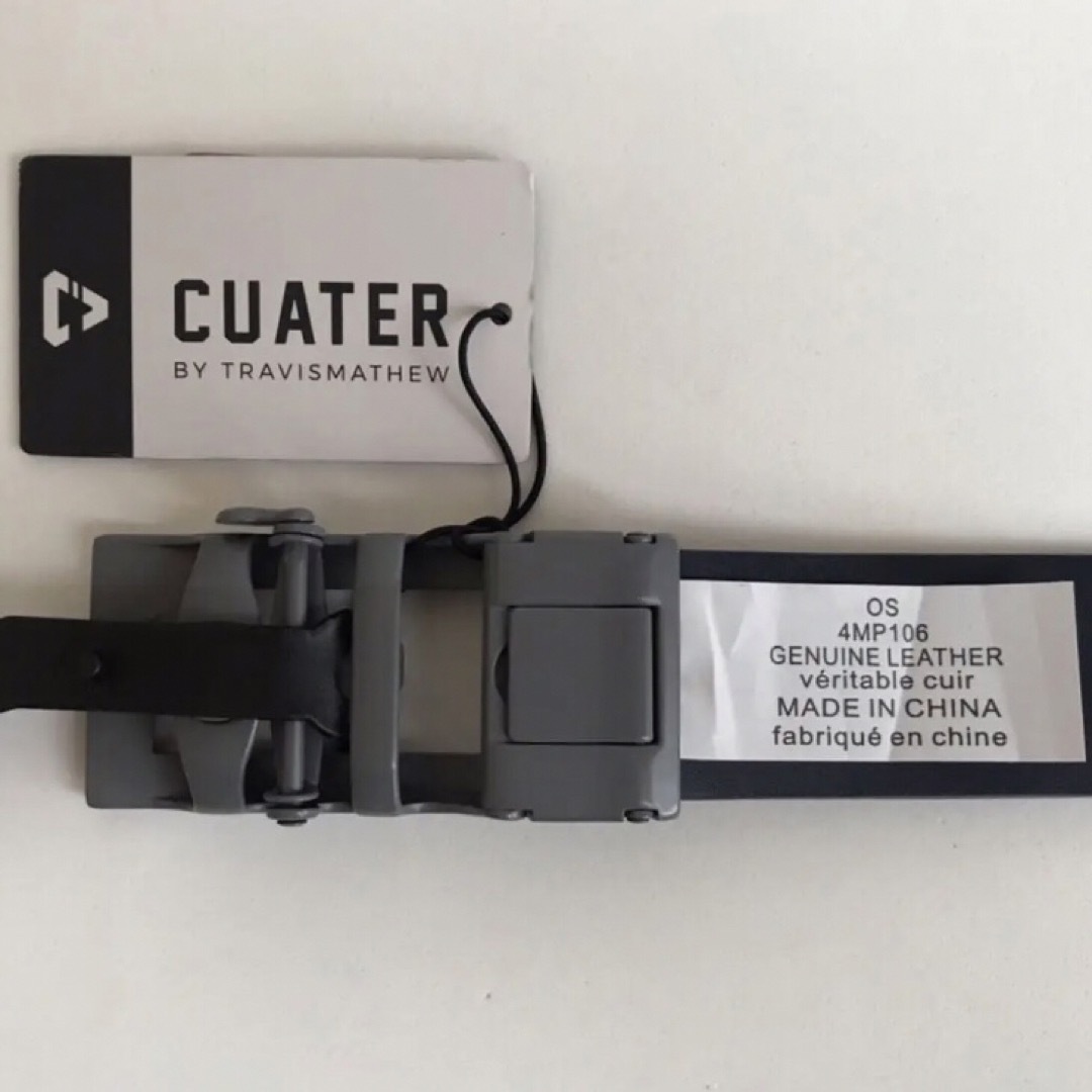 訳あり レア 新品 CUATER USA メンズ レザーベルト トラビスマシュー