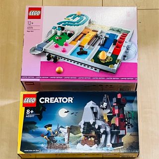 レゴ(Lego)の【入手困難】レゴLEGO魔法の迷路40596&ぶきみな海ぞく島40597(知育玩具)