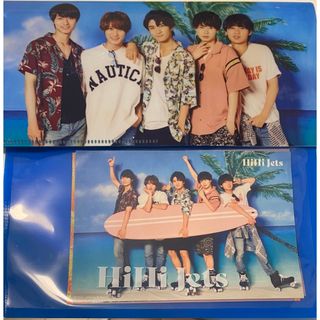 ジャニーズジュニア(ジャニーズJr.)のHiHi Jets チケットホルダー ステッカー(アイドルグッズ)