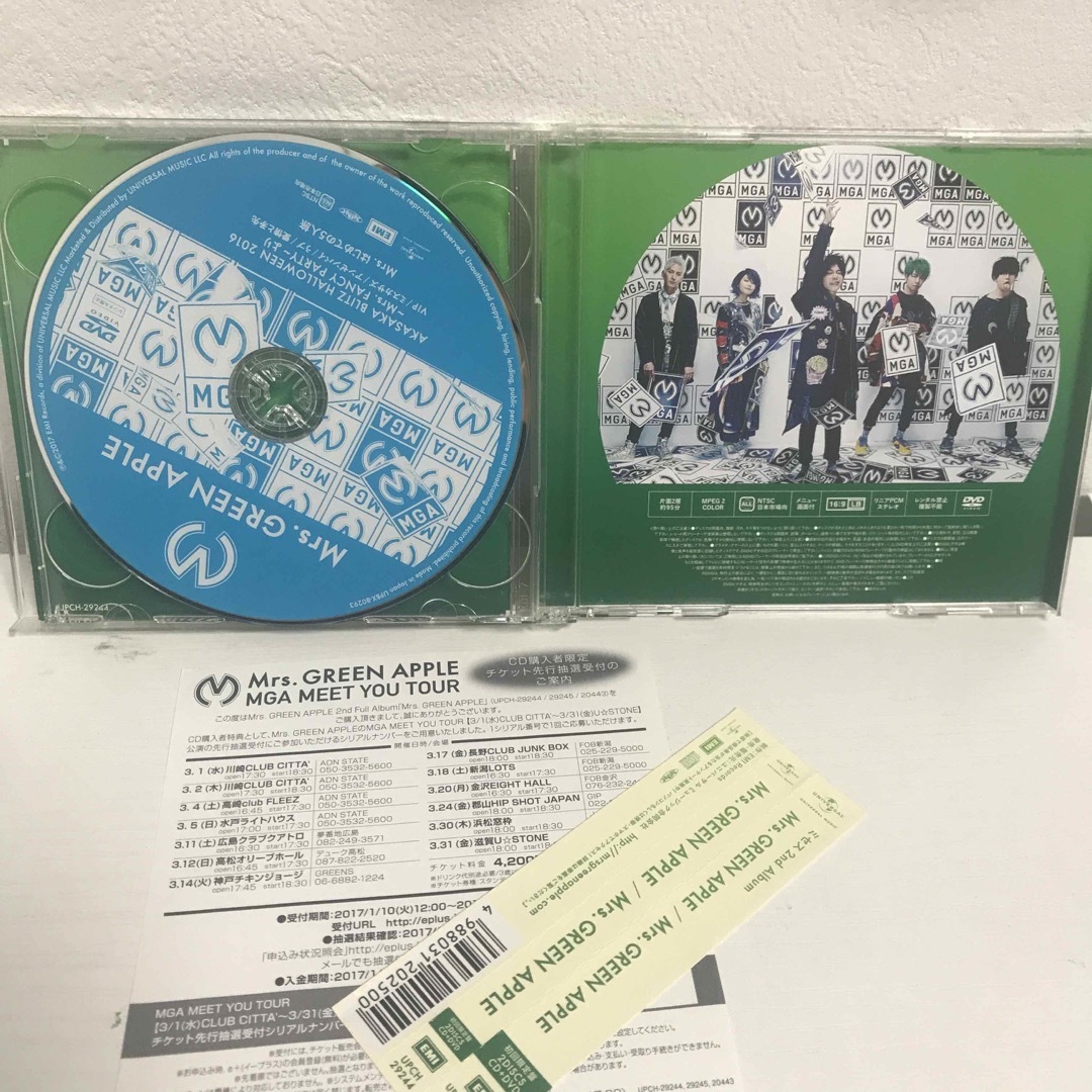 Mrs. GREEN APPLE 初回限定盤 Mrs. GREEN APPLE 初回限定盤