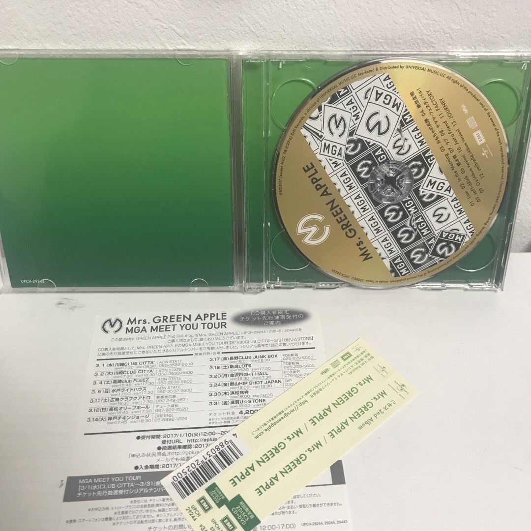 Mrs. GREEN APPLE 初回限定盤 Mrs. GREEN APPLE 初回限定盤