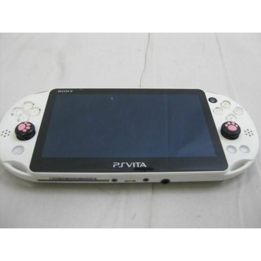中古品 ゲーム PS Vita 本体 PCH-2000 動作品 ホワイト 本体のみ 周辺機器なし | フリマアプリ ラクマ