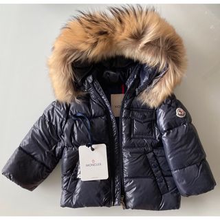 美品！MONCLER モンクレール キッズダウン ネイビー 80〜85cm