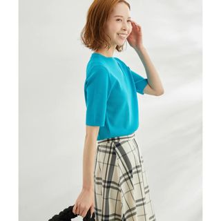 ロペピクニック(Rope' Picnic)の美品✨ロペピクニックBeauty knit/ハーフスリーブニットプルオーバー(ニット/セーター)