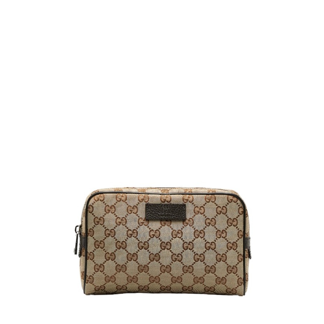 Gucci - グッチ GGキャンバス ボディバッグ ウエストバッグ 449174