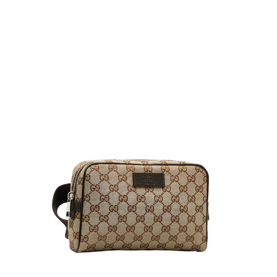 Gucci - グッチ GGキャンバス ボディバッグ ウエストバッグ 449174