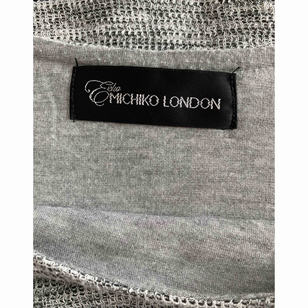 MICHIKO LONDON(ミチコロンドン)の★【MICHIKO LONDON】長袖カットソー 大きめサイズ レディースのトップス(カットソー(長袖/七分))の商品写真